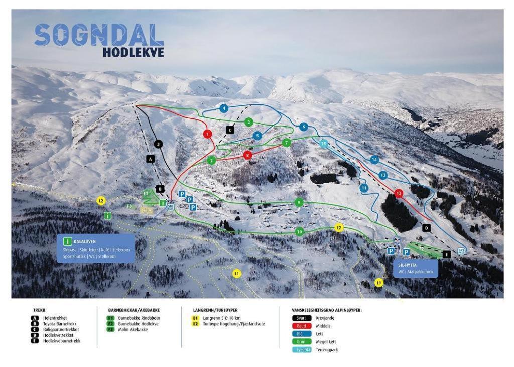 Panorama 15 - Beautiful Mountain View Apartamento Sogndal Exterior foto